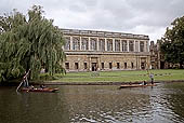 The Wren Library from the Cam river, Cambridge.